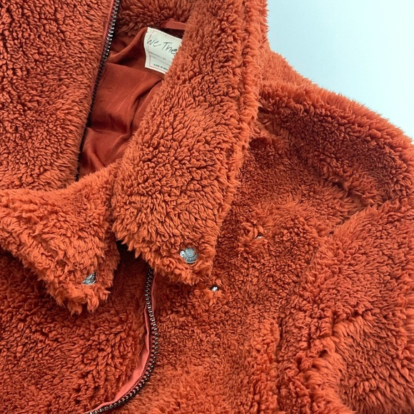 We the Free Free People So Cozy Slouchy Moto Jacket Size S - Picture 13 of 16